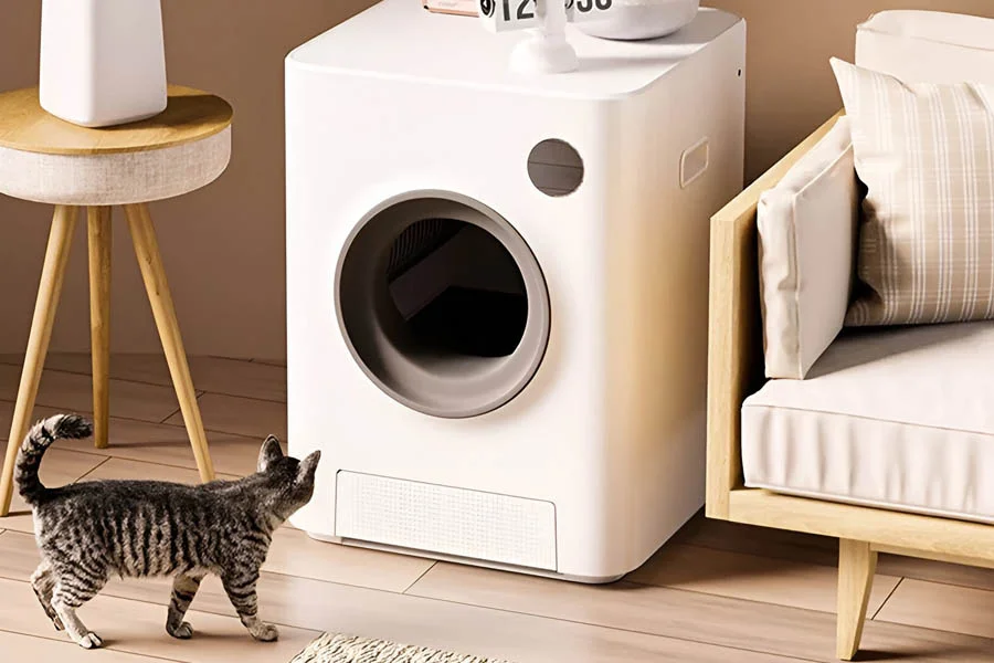 litter box that cleans itself