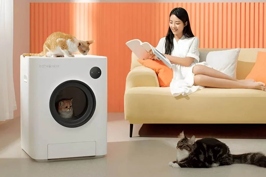 scoopfree automatic cat litter box