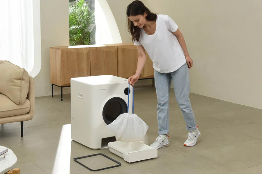 self cleaning cat litter boxes for multiple cats