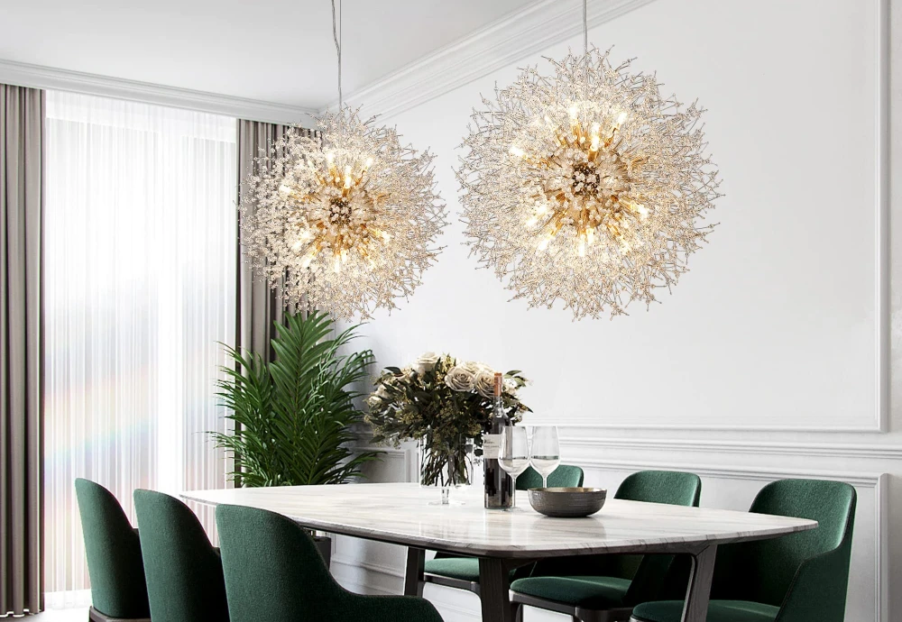 crystal chandeliers for dining room