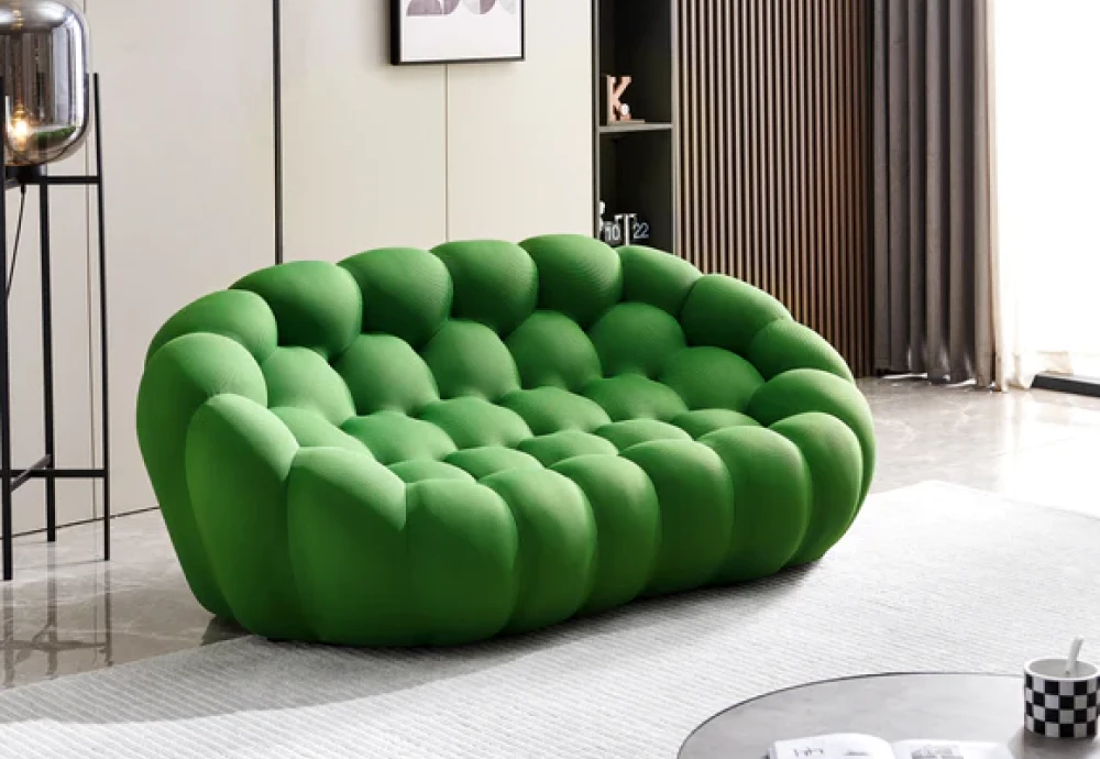 bubble 2 curved 3-4 seat sofa